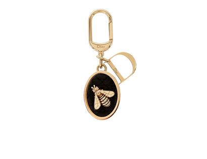 Christian Dior Bee Key Chain, front view